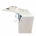 Aluminum Tapered Undertray Toolbox White Full Opening Side Tool Box With Shelf Manufactory